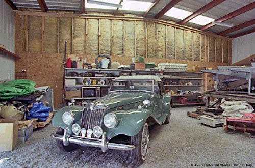Classic car storage garage