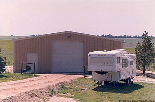 Garage for camper